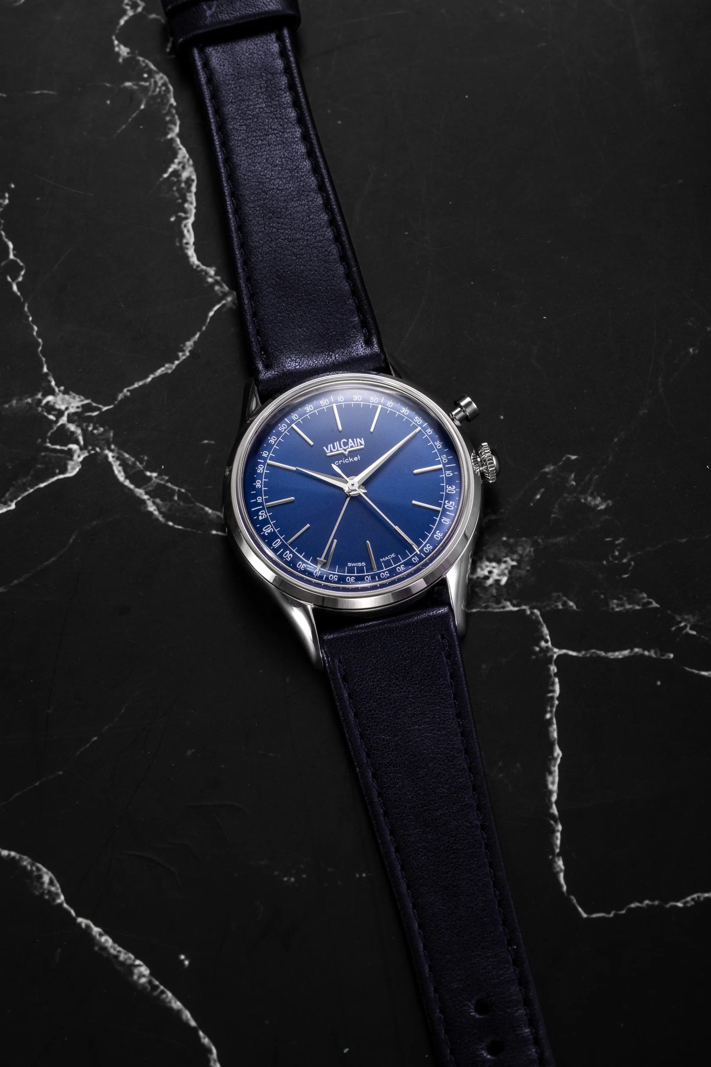 Vulcain Cricket President 39mm - Blue Limited Edition