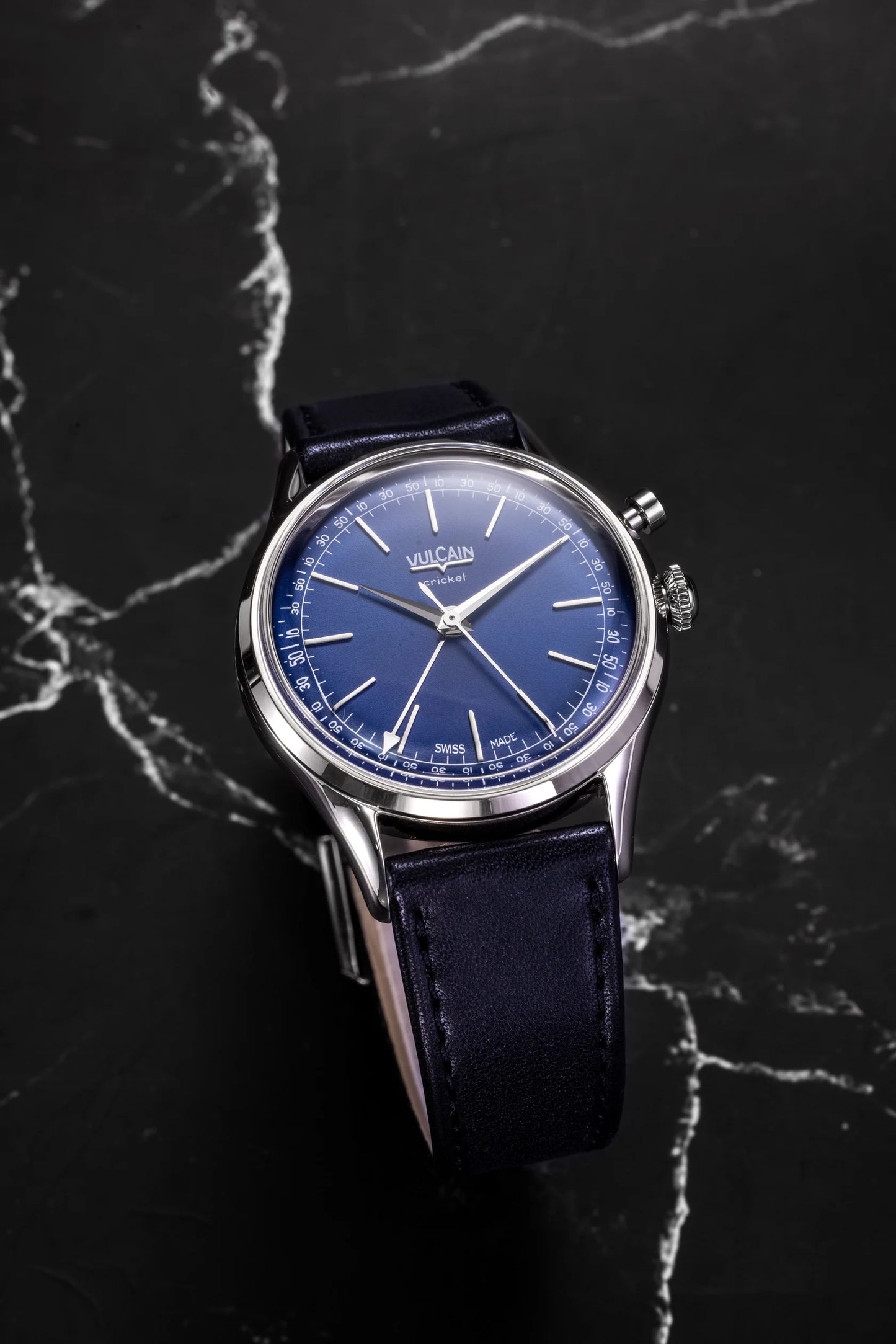 Vulcain Cricket President 39mm - Blue Limited Edition