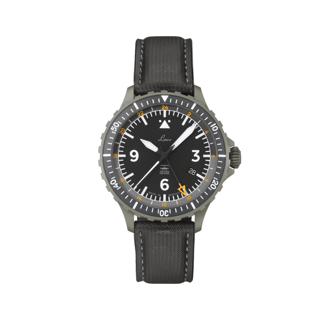 Laco DIN 8330 watches Hamburg GMT DIN 8330