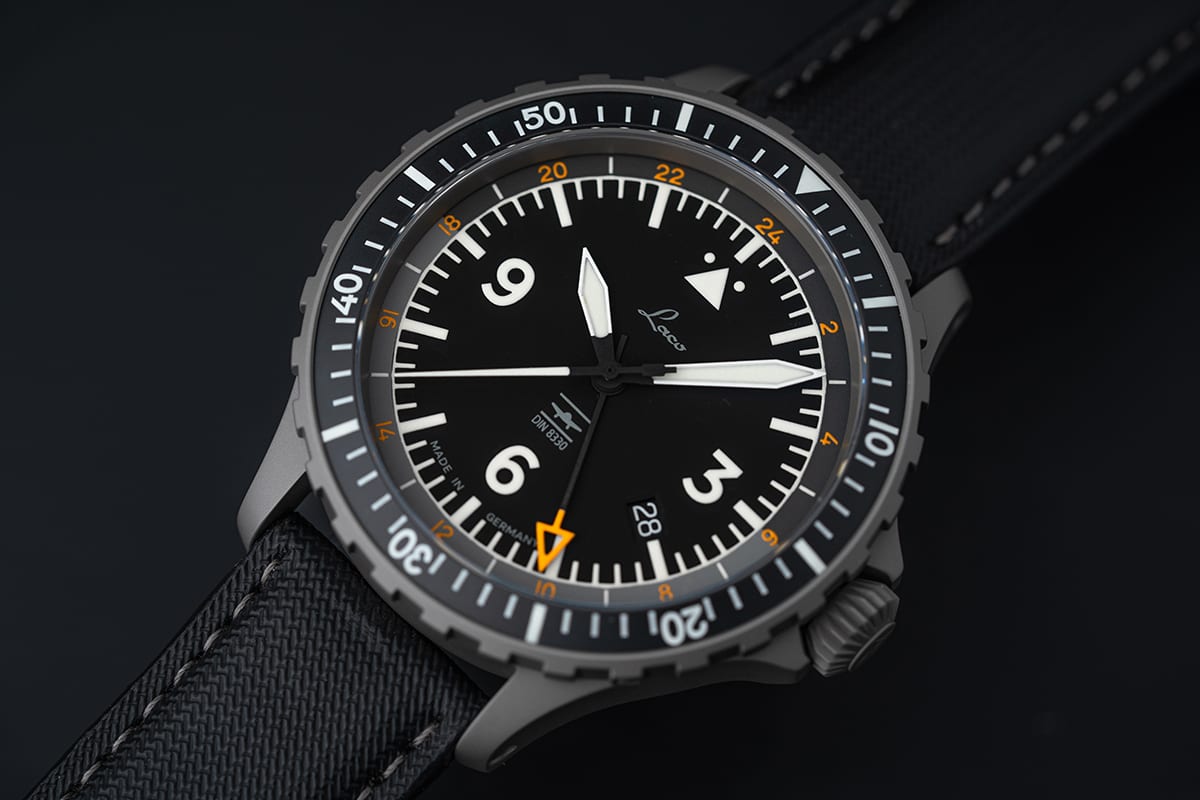 Laco DIN 8330 watches Hamburg GMT DIN 8330