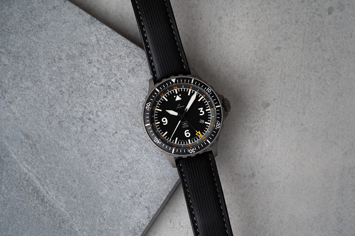 Laco DIN 8330 watches Hamburg GMT DIN 8330