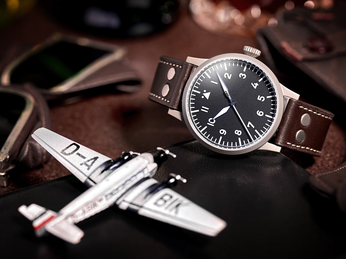 Laco Pilot Watch ORIGINAL Heidelberg 39